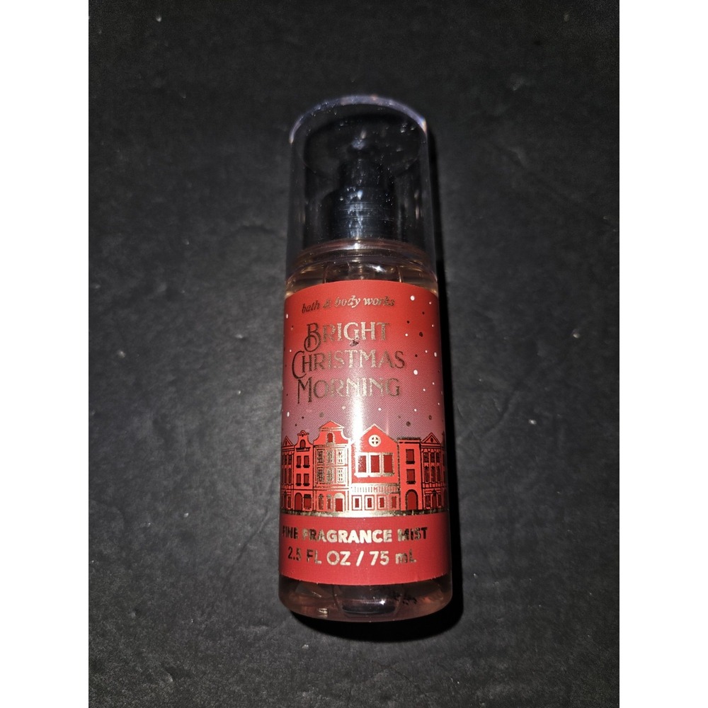 Bath And Body Works Bright Christmas Morning Fine Fragrance Mist Travel Size New